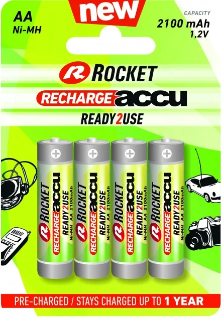 Rocket RTU 2100 mAh AA (4B)