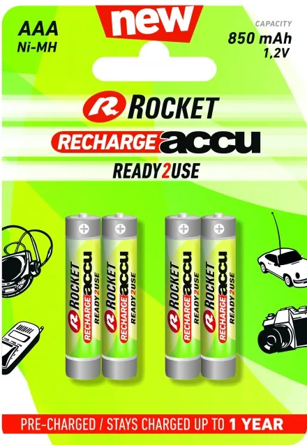 Rocket RTU 850 mAh AAA (4B)